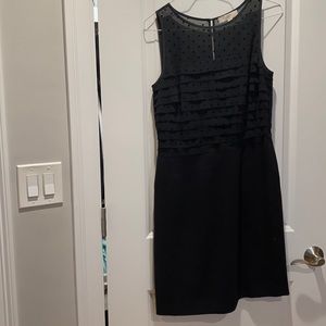 Loft black dress